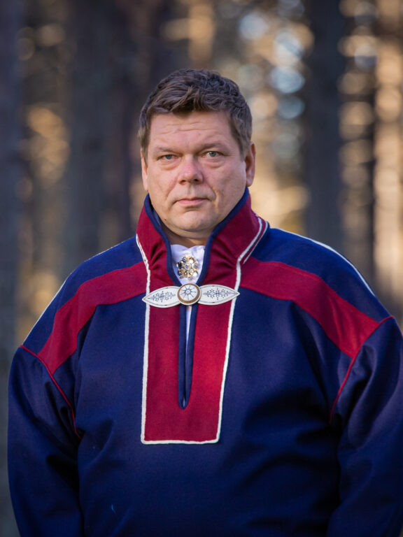 Saamelaiskäräjien toinen varapuheenjohtaja Leo Aikio.